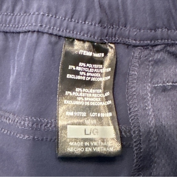 Soybu Men's Woven Jogger Pants, Blue, Size L, New with Tags - Picture 12 of 12